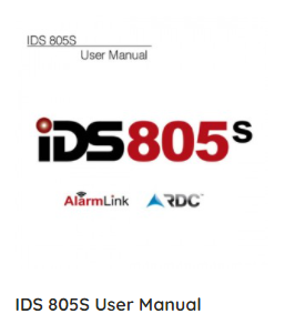 IDS 805S User Manual